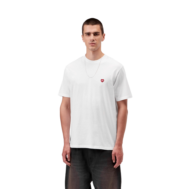 Small Heart Tee | White