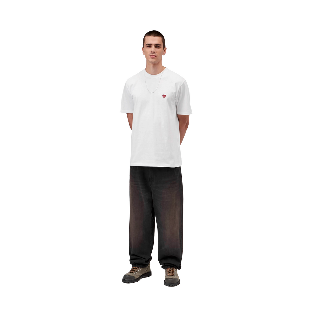 Small Heart Tee | White