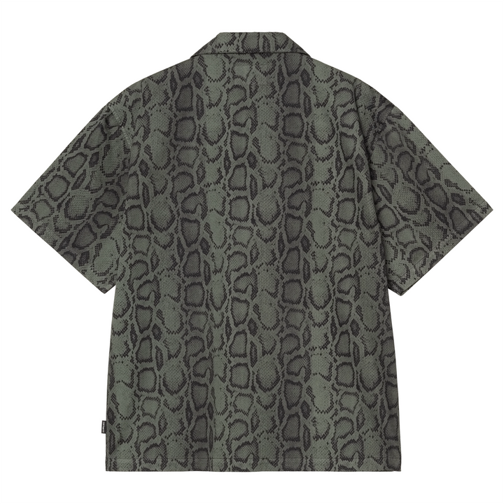 Snake Camo Shirt | Leaf (Garment dyed)