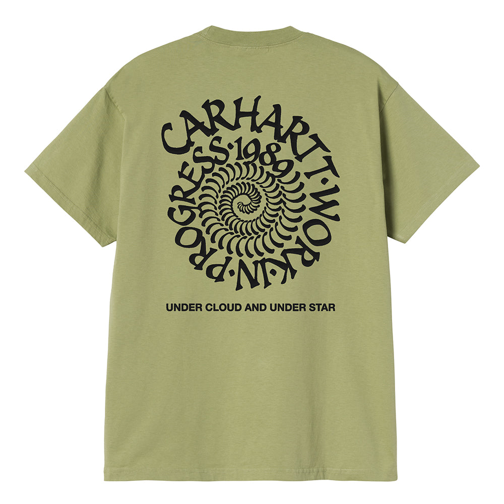 Spirals Tee | Gentle Green