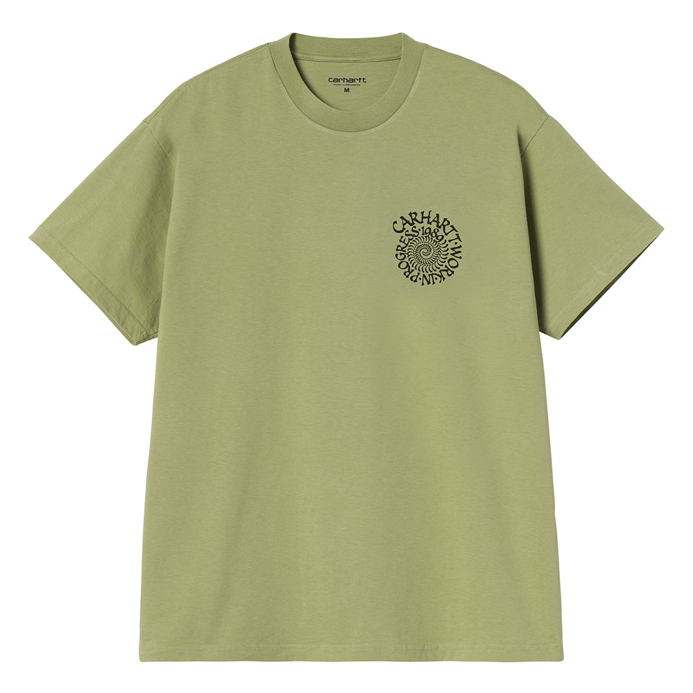 Spirals Tee | Gentle Green
