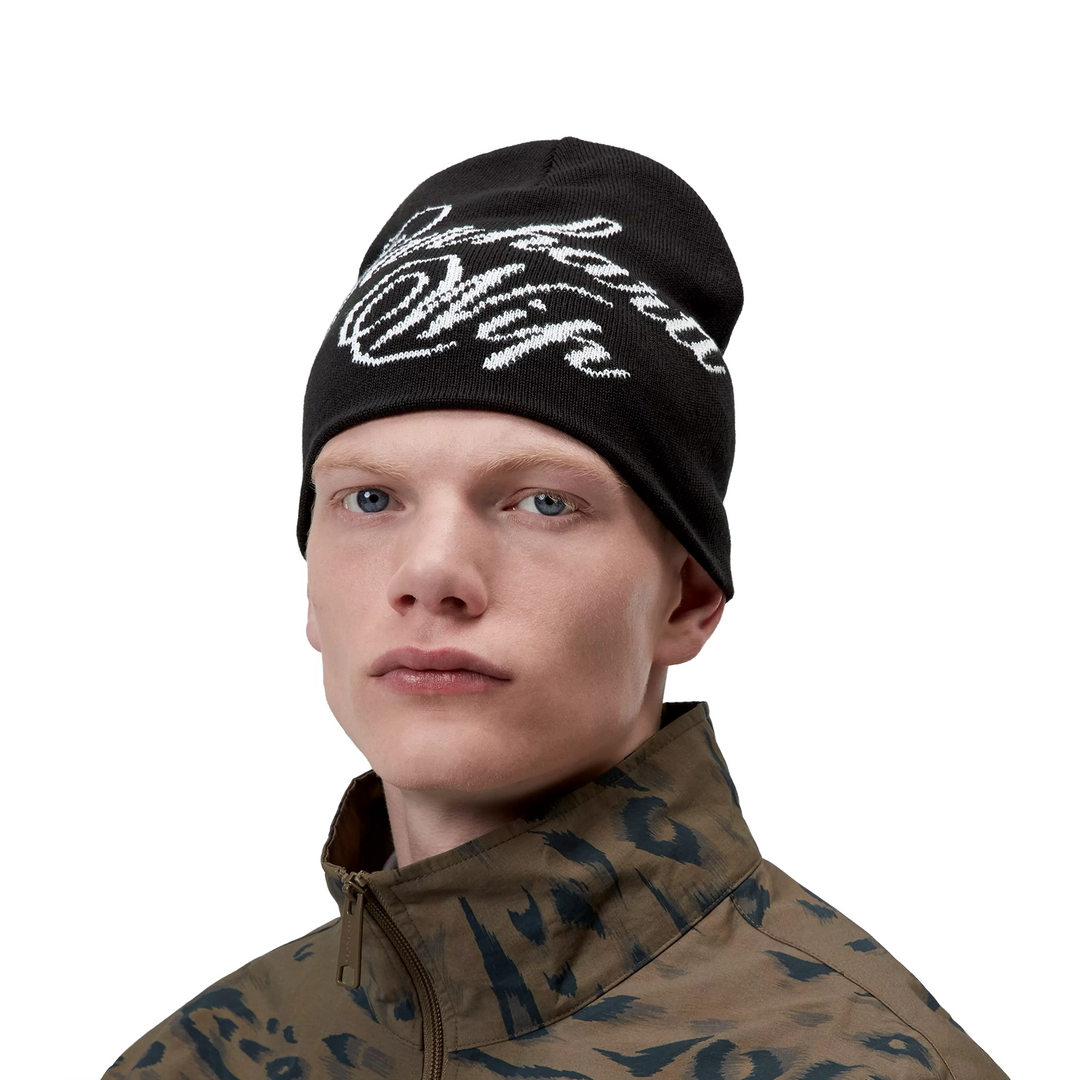 Travon Beanie | Black White