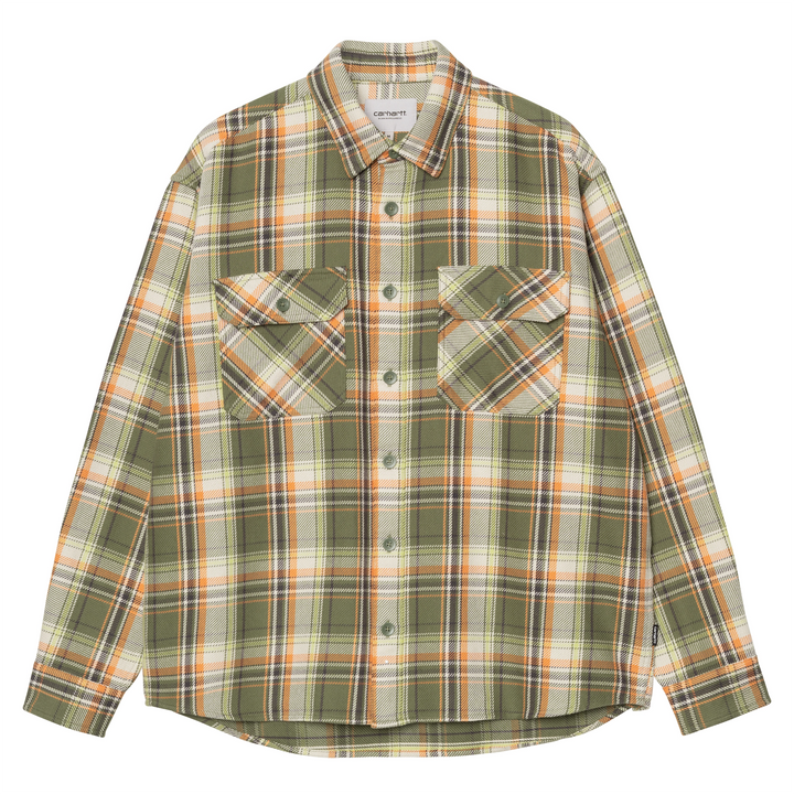Tunick L/S Shirt | Dollar Green