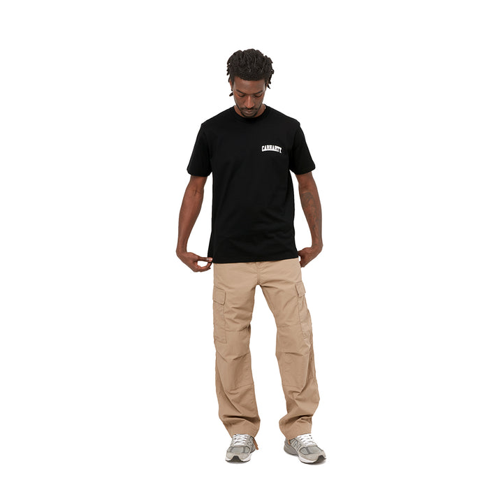 University Script Tee | Black