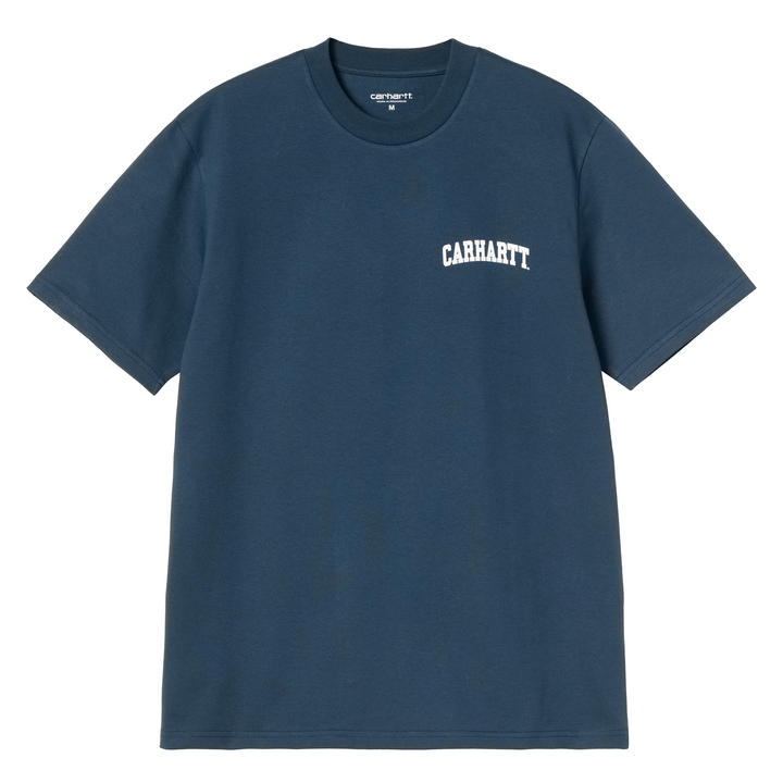 University Script Tee | Blue River