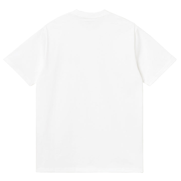 University Script Tee | White