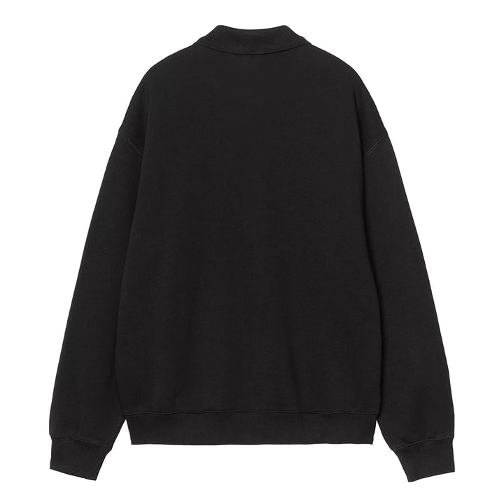 WIP Label Polo Sweat | Black