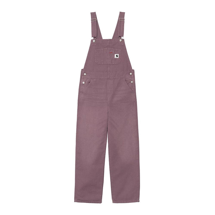 W' Bib Overall Straight | Phlox (stone canvas)