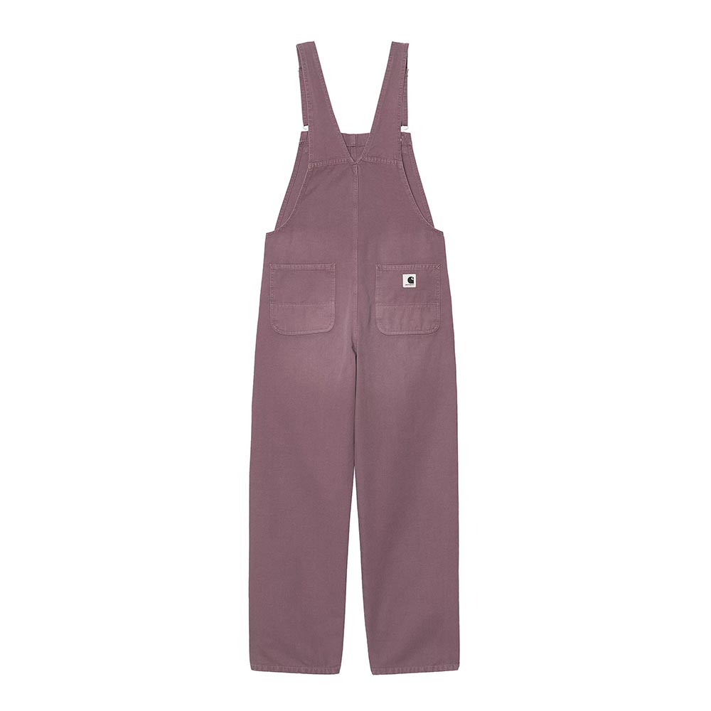 W' Bib Overall Straight | Phlox (stone canvas)