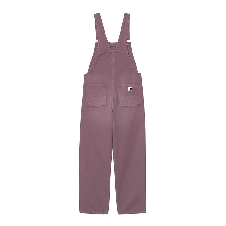 W' Bib Overall Straight | Phlox (stone canvas)