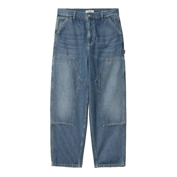 W' Brandon Double Knee Pant | Blue (dark used wash)