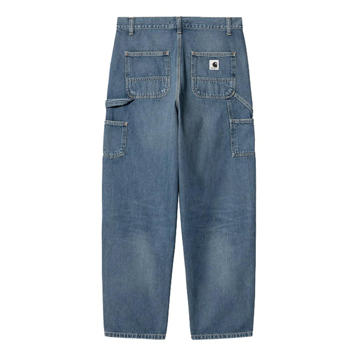 W' Brandon Double Knee Pant | Blue (dark used wash)
