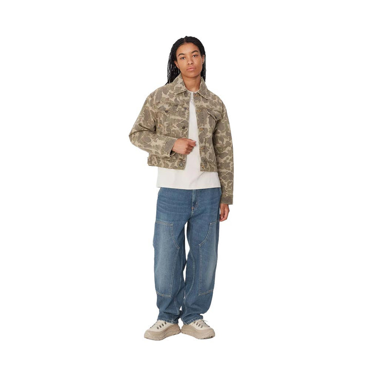 W' Brandon Double Knee Pant | Blue (dark used wash)