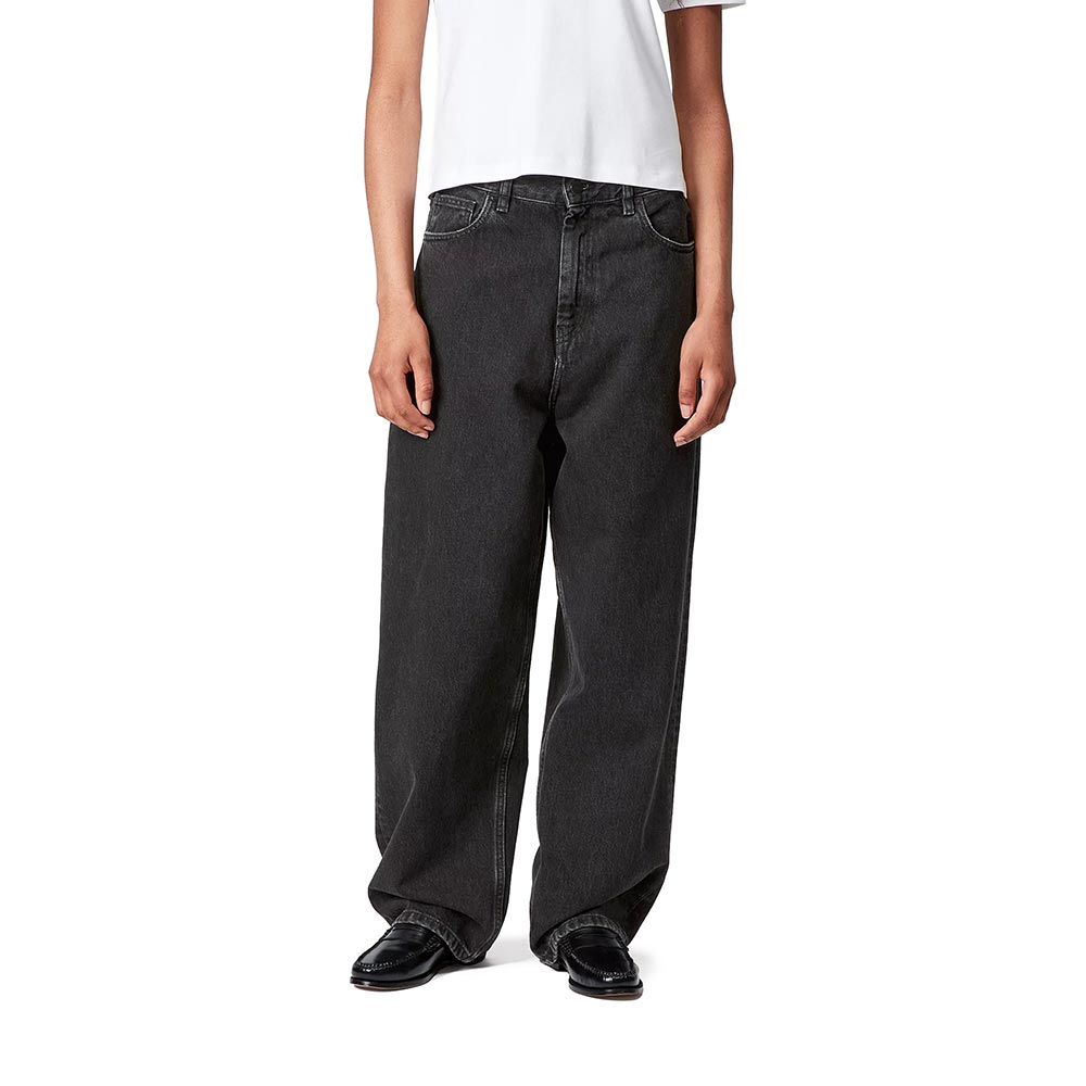 W' Brandon Pant | Black (stone washed)