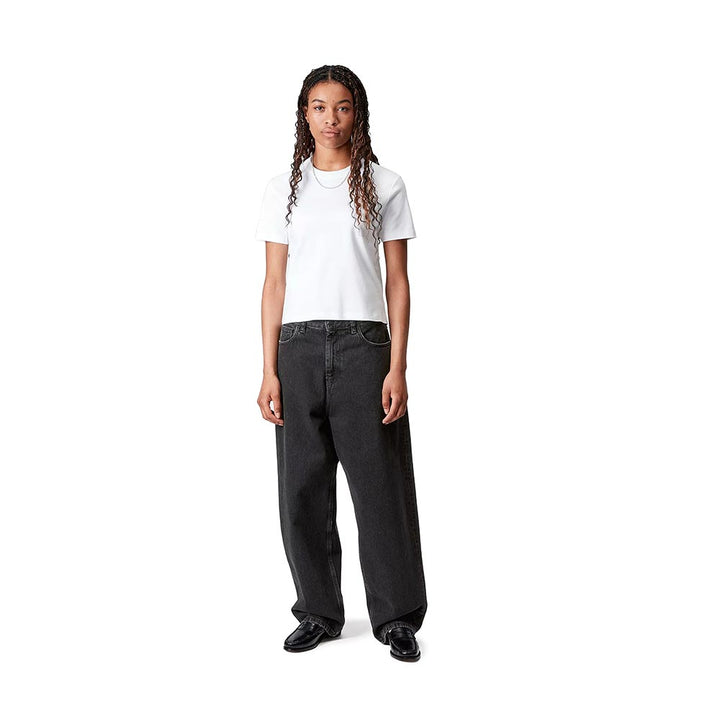 W' Brandon Pant | Black (stone washed)
