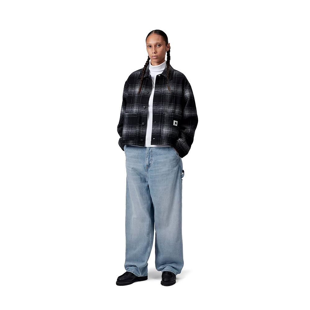 W' Brandon Single Knee Pant | Blue (burst washed)