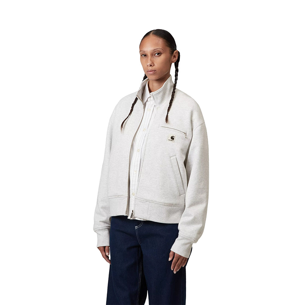 W' Detroit Sweat Jacket | Ash Heather
