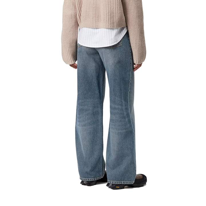 W' Jane Pant | Blue (dark used wash)