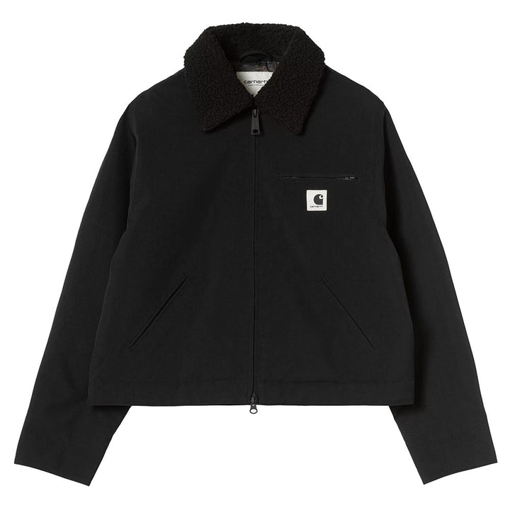 W' Newkirk Jacket | Black Wild Dog Print