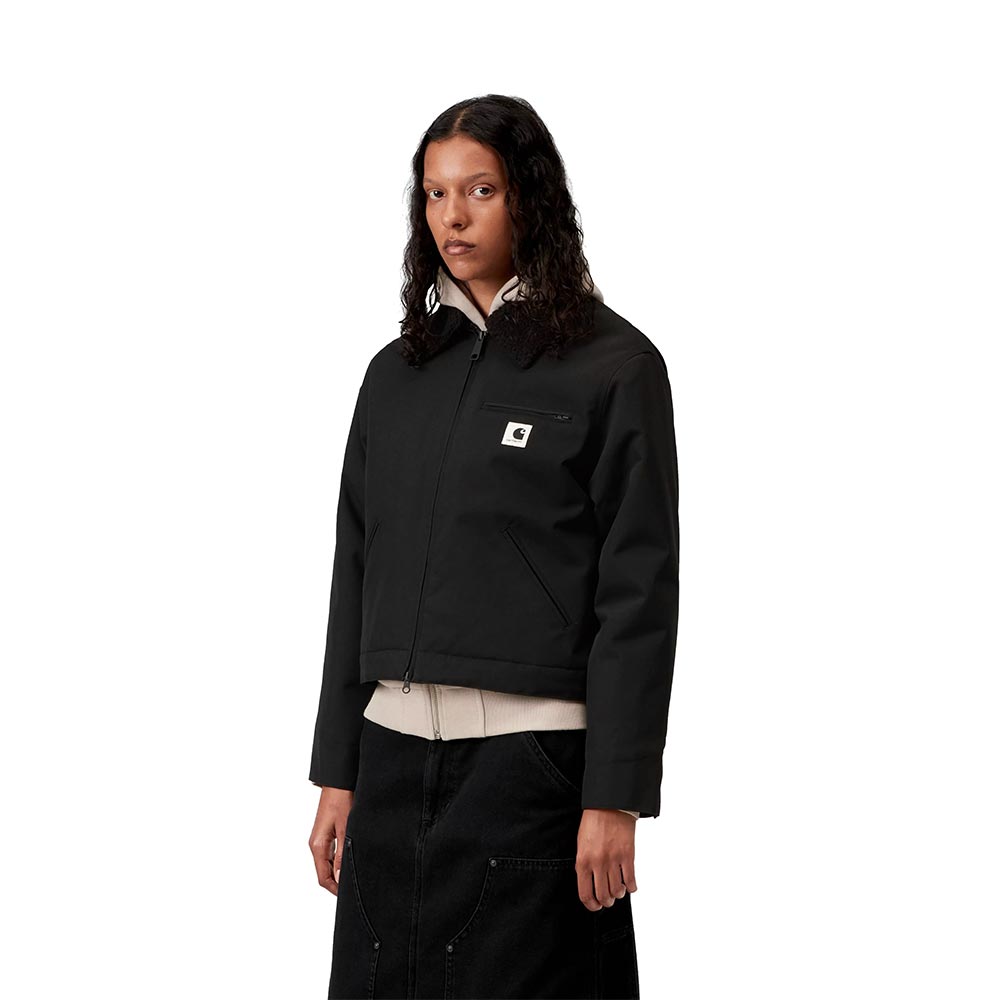 W' Newkirk Jacket | Black Wild Dog Print