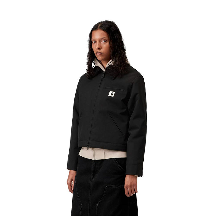 W' Newkirk Jacket | Black Wild Dog Print