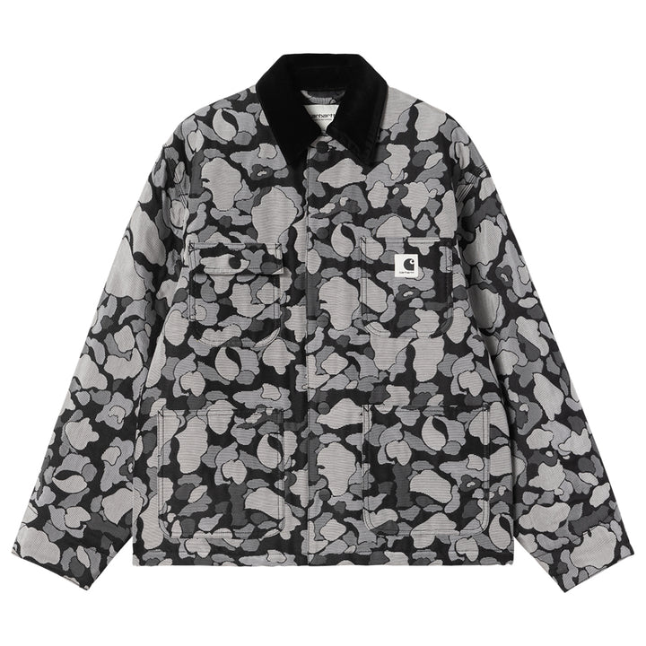 W' Tapestry Chore Coat | Black