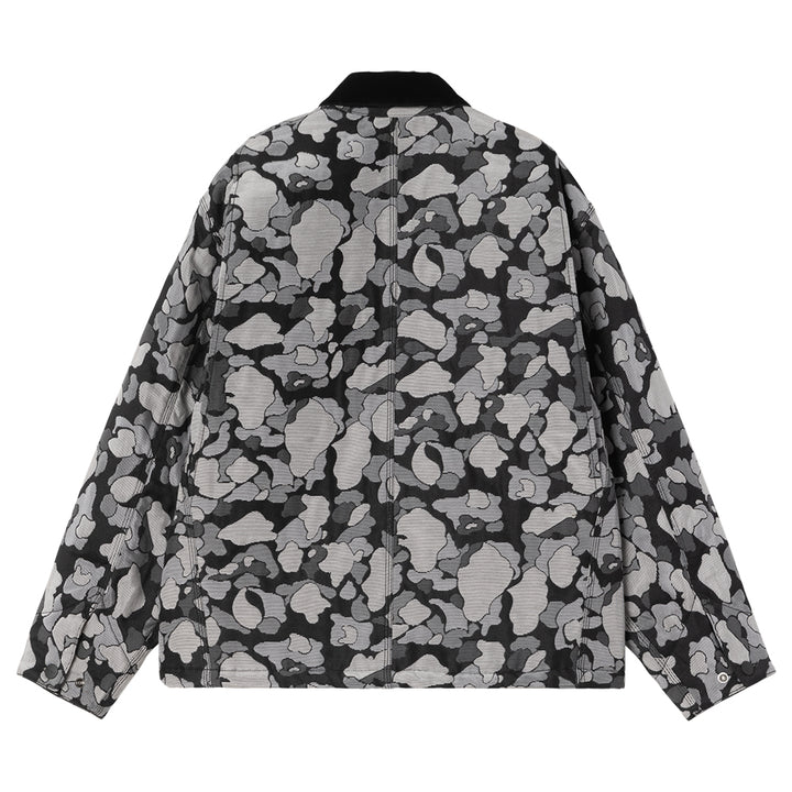 W' Tapestry Chore Coat | Black