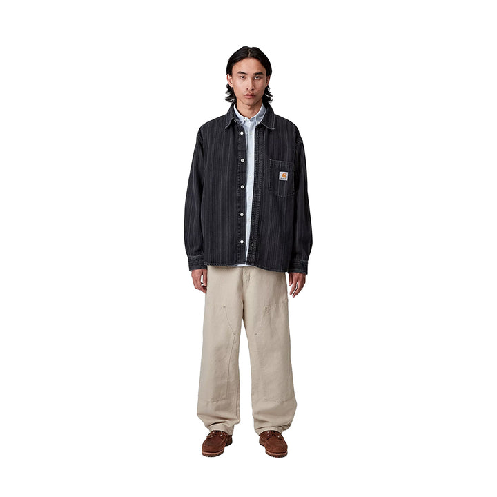 Walter Double Knee Pant | Natural (rinsed)