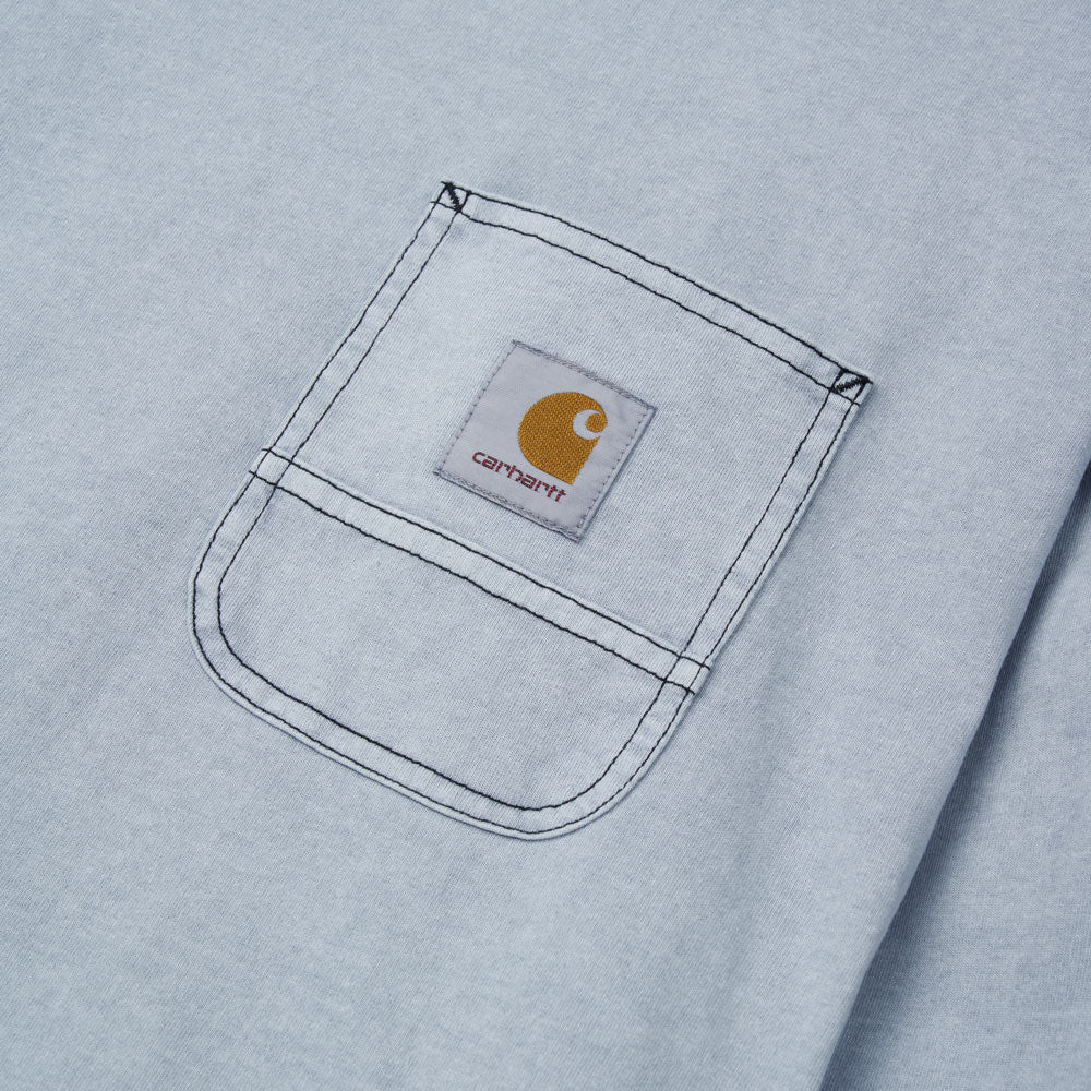 Work Pocket L/S Tee | Quarry