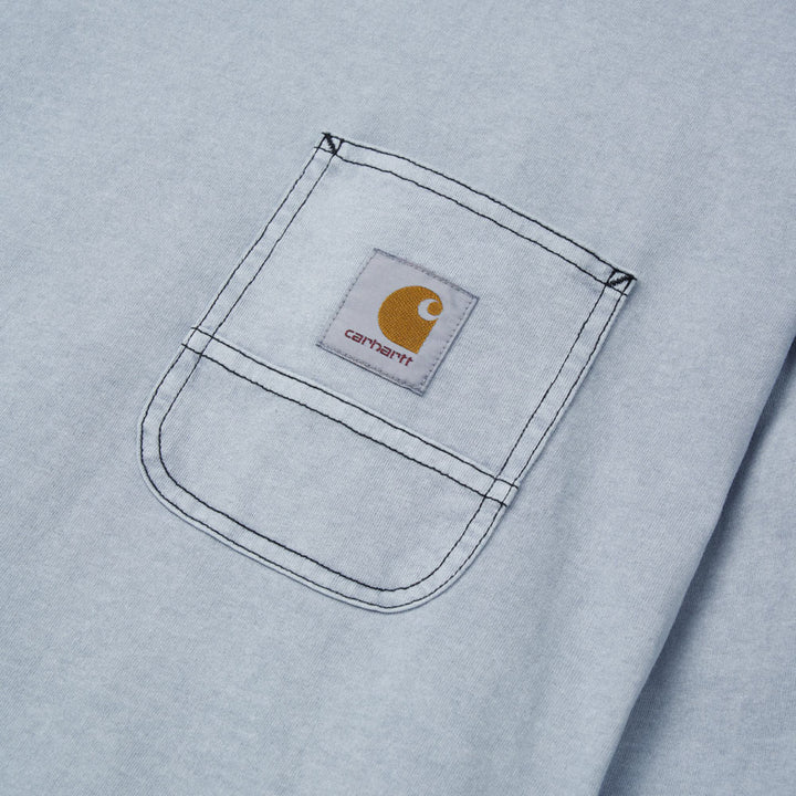 Work Pocket L/S Tee | Quarry