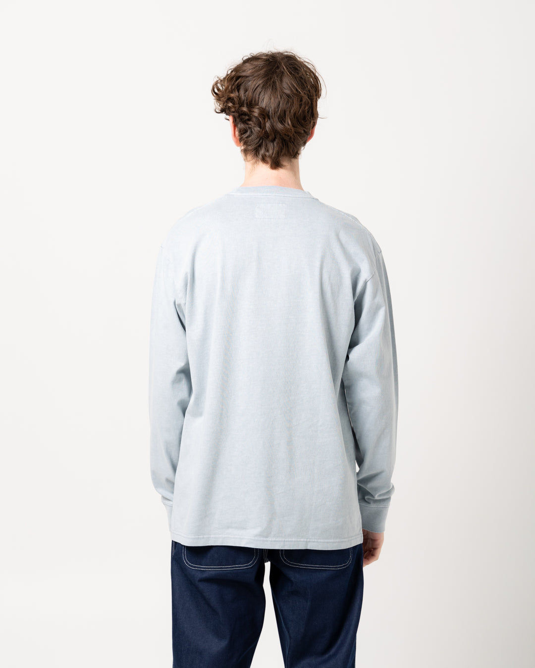 Work Pocket L/S Tee | Quarry