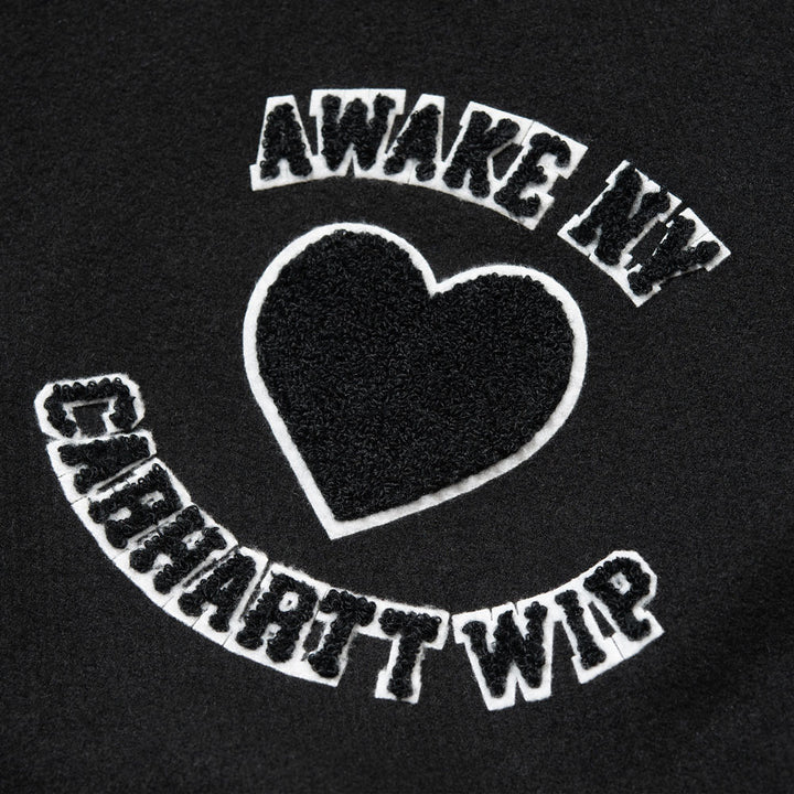 Carhartt WIP x Awake NY Teddy Jacket | Black