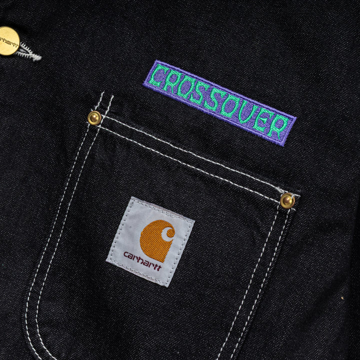 Carhartt WIP x CROSSOVER OG Chore Coat | Black