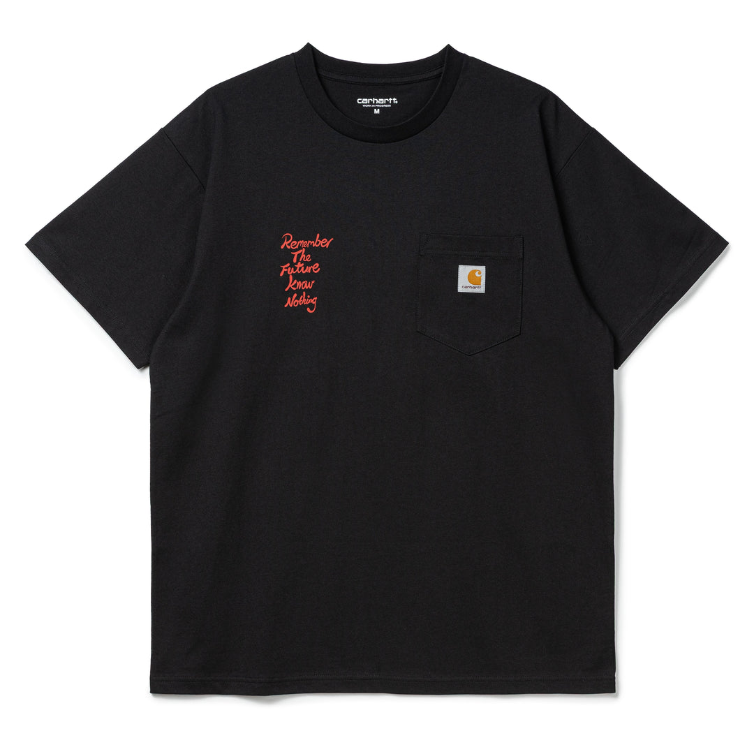 Carhartt WIP x CROSSOVER Pocket Tee | Black