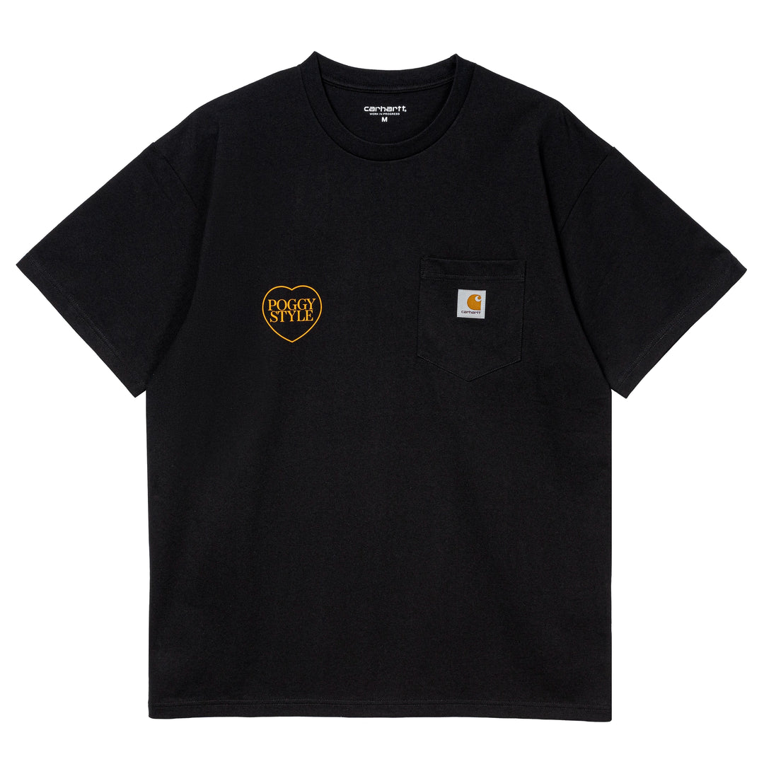Carhartt WIP x POGGY Pocket Tee | Black