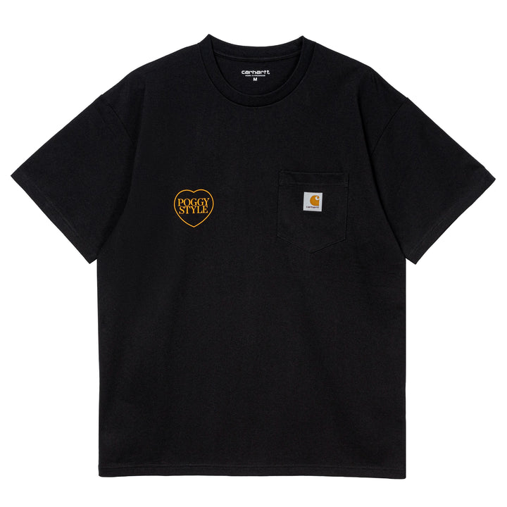 Carhartt WIP x POGGY Pocket Tee | Black