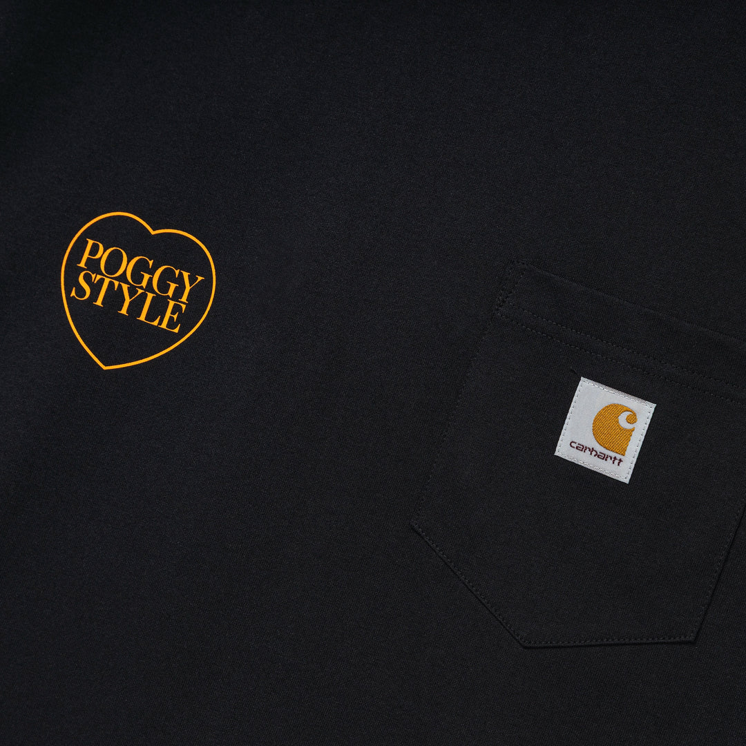 Carhartt WIP x POGGY Pocket Tee | Black