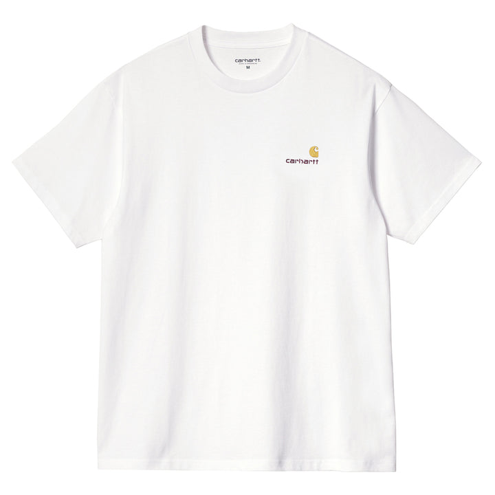 American Script Tee | White