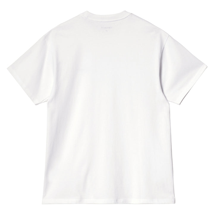 American Script Tee | White