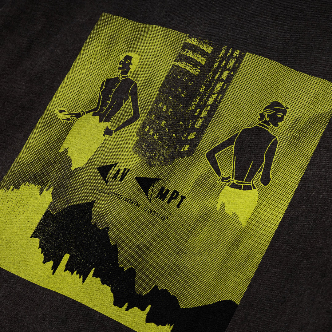 Overdye Consumer Desire Heavy Tee | Charcoal