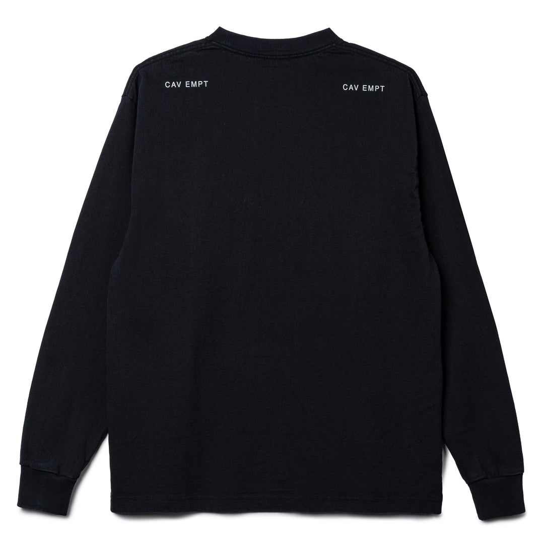 Washed as Mere Reality L/S Tee | Black