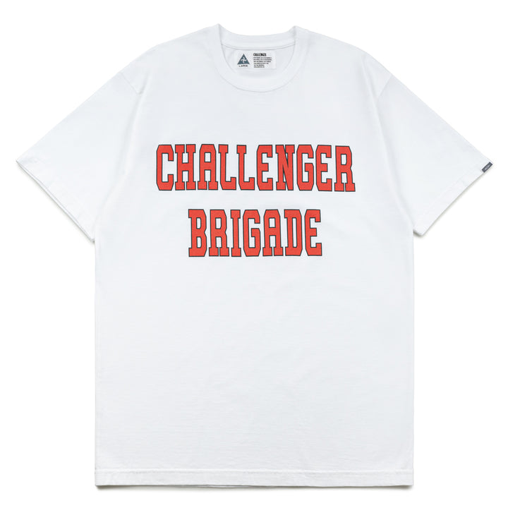 College Logo Tee | White