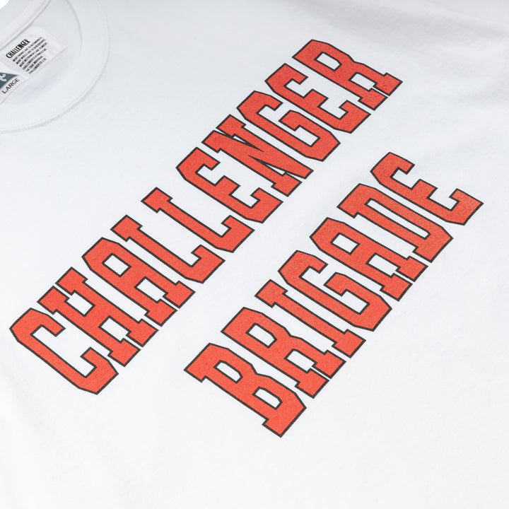 College Logo Tee | White