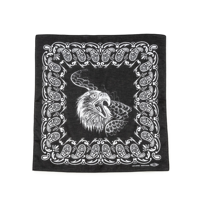 Eagle Head Bandana | Black