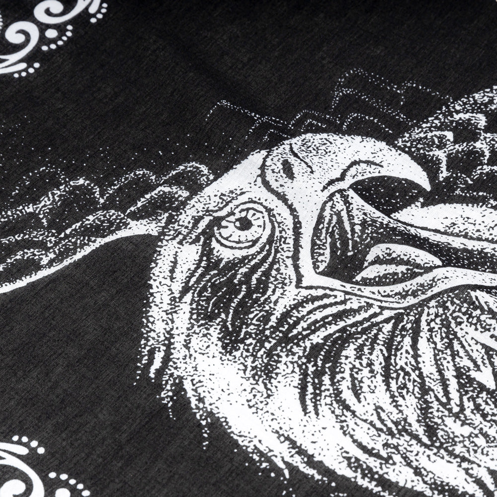 Eagle Head Bandana | Black