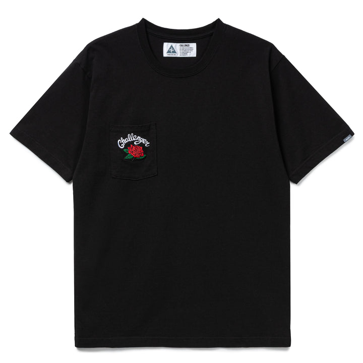Rose PKT Tee | Black
