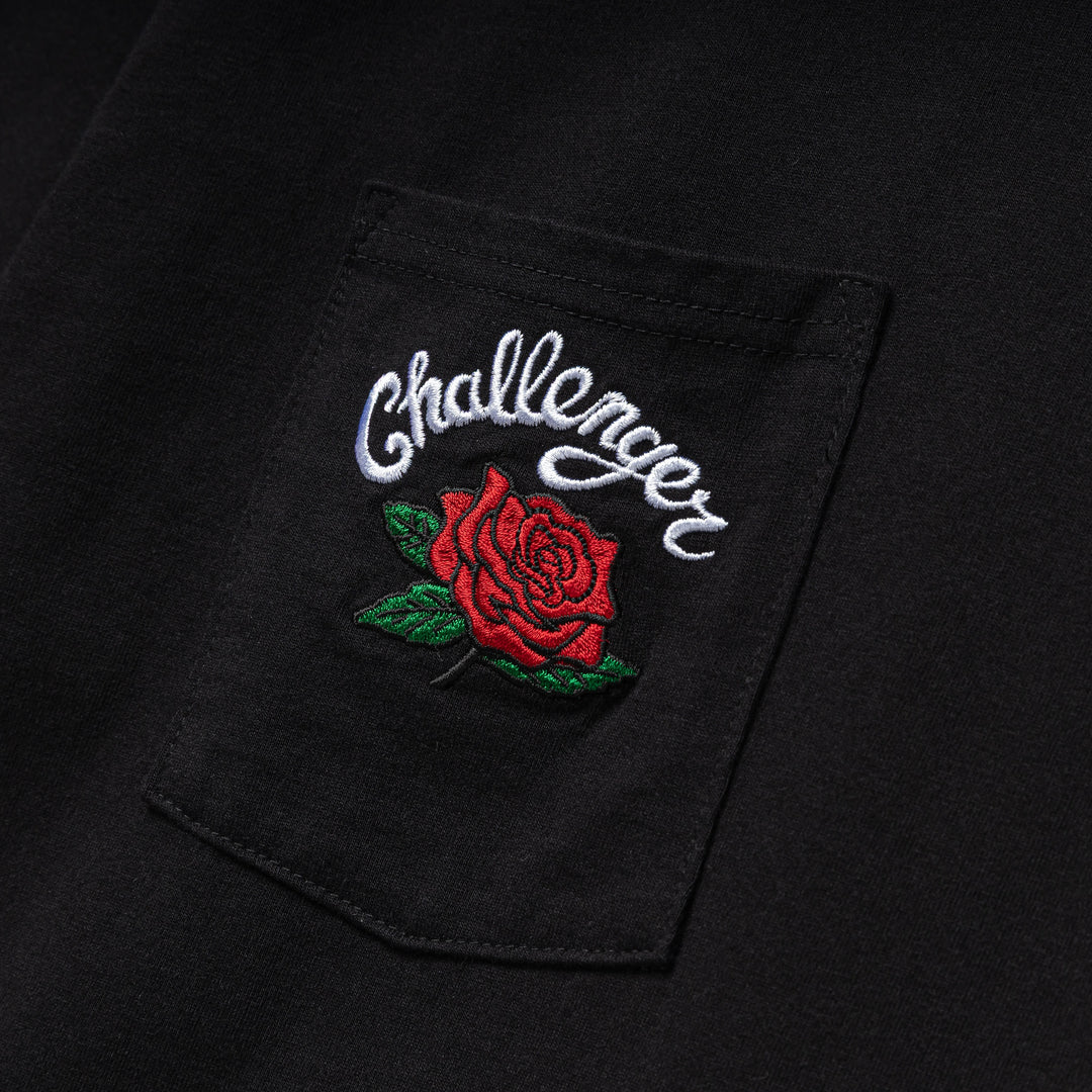 Rose PKT Tee | Black
