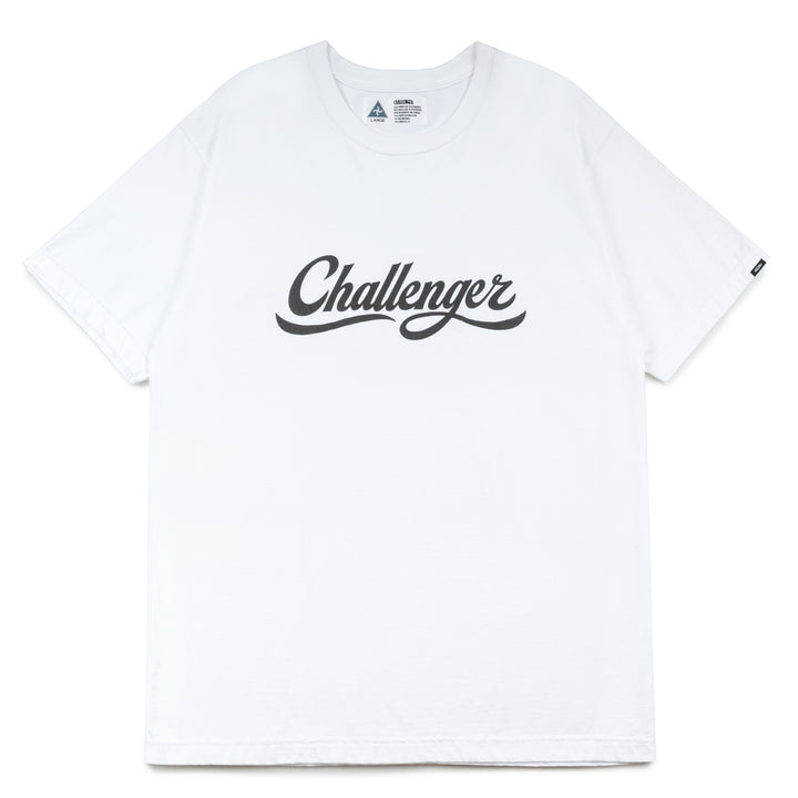 Script Logo Tee | White