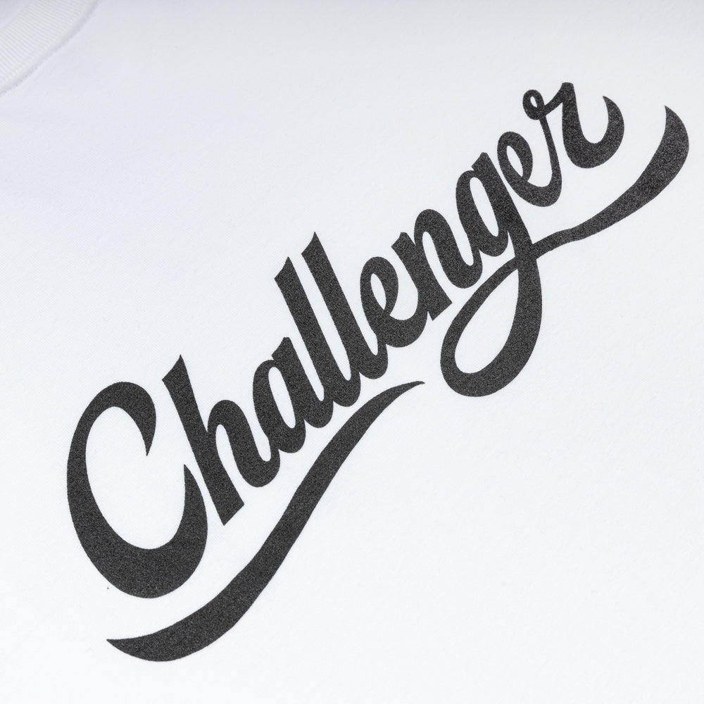 Script Logo Tee | White