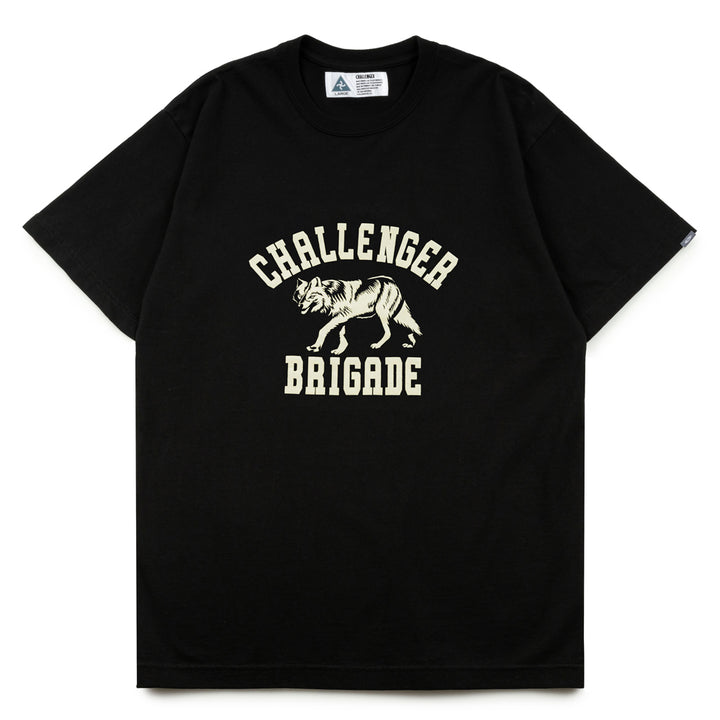 Wolf College Tee | Black